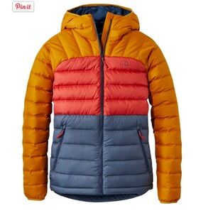 LL Bean Down Hooded Jacket